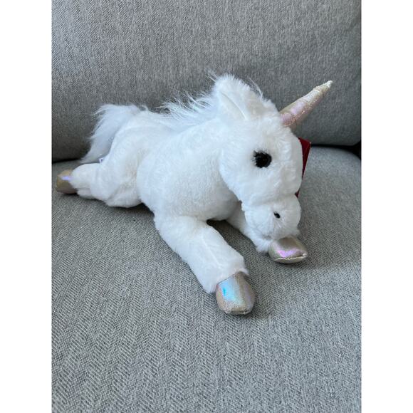 FAO Schwarz Adopt A Pets 15" Unicorn Plush Cuddly Stuffed Animal - Picture 1 of 10